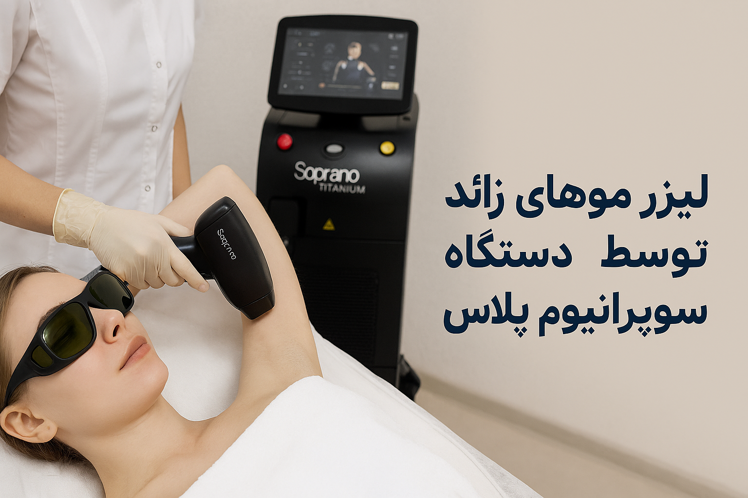 لیزر موهای زائد
